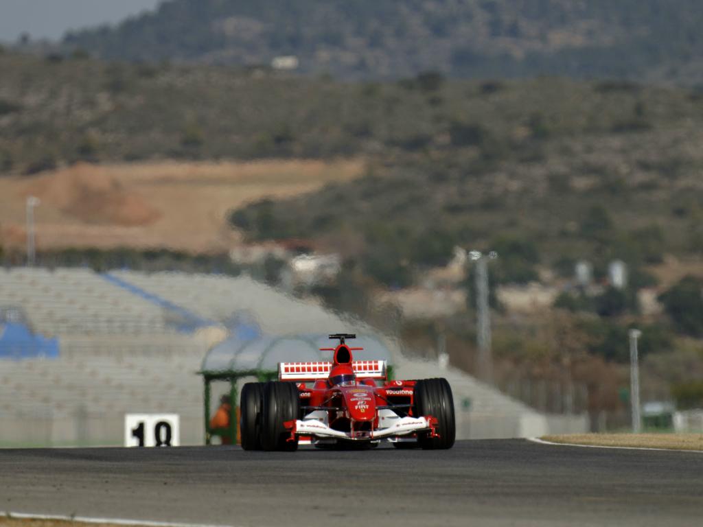 TEST ROSSI FERRARI VALENCIA