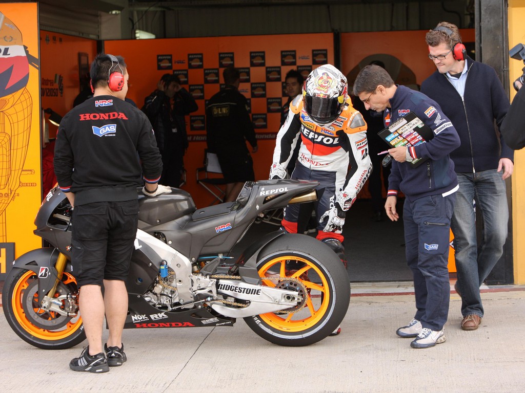 MOTOGP TEST VALENCIA POST-GARA