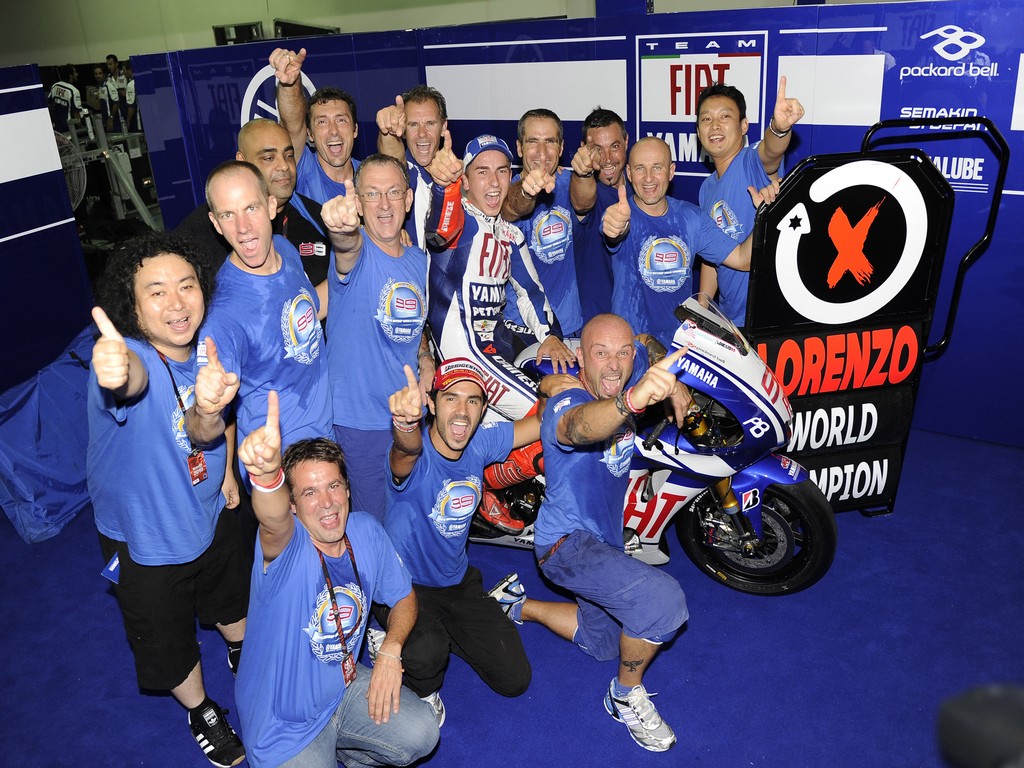 Lorenzo World Champion 2010
