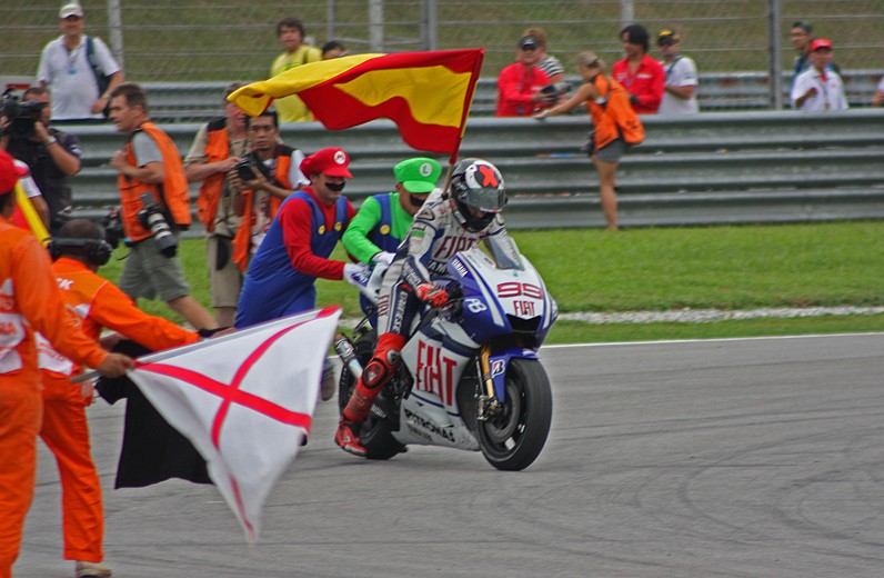 Lorenzo World Champion 2010