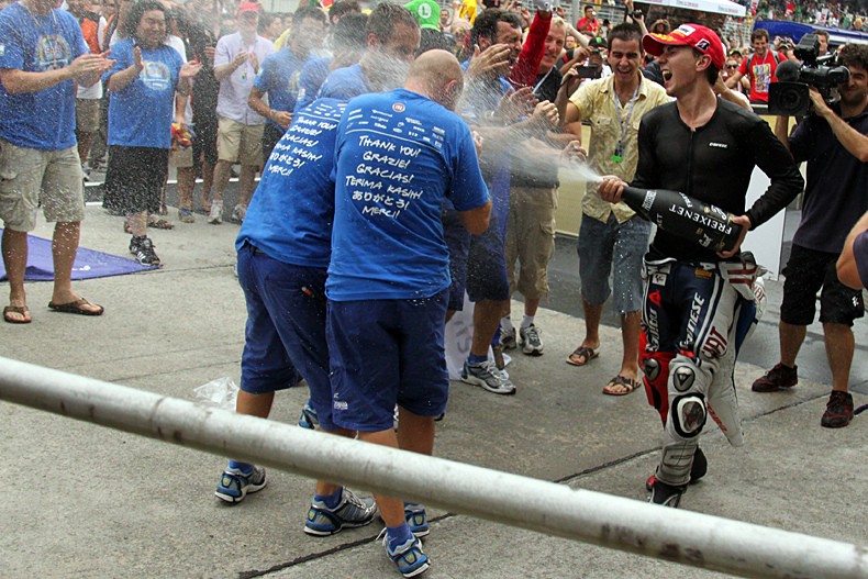 Lorenzo World Champion 2010
