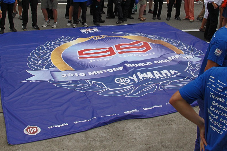Lorenzo World Champion 2010