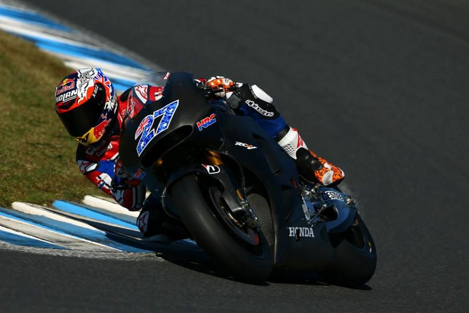 MotoGP Test Motegi Stoner Honda