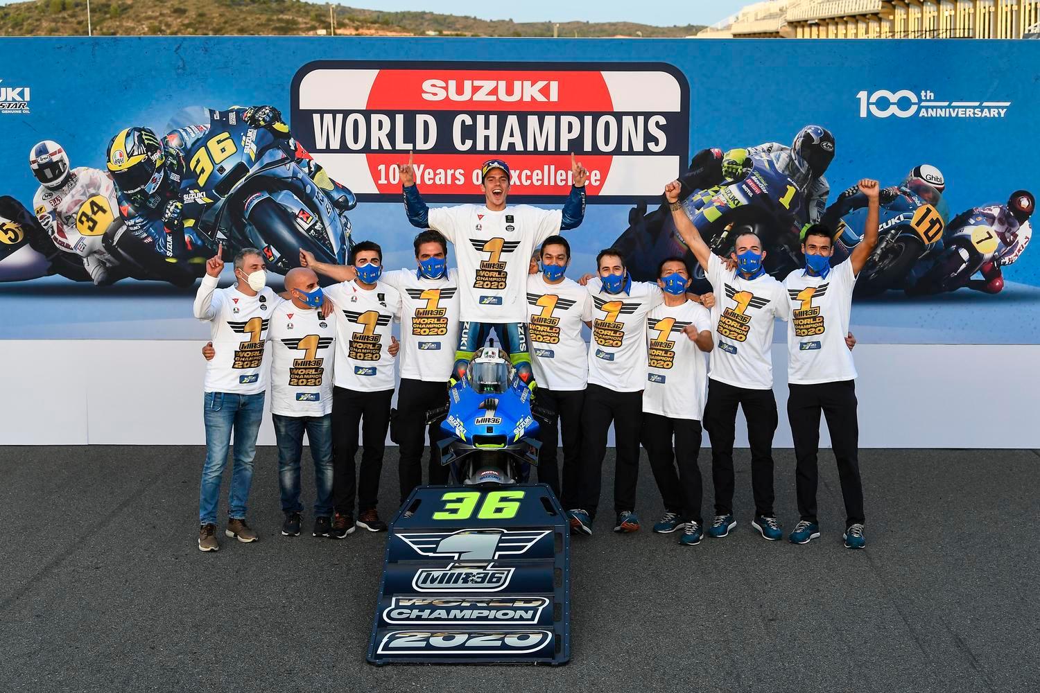 MotoGP Mir Suzuki World Champion 2020