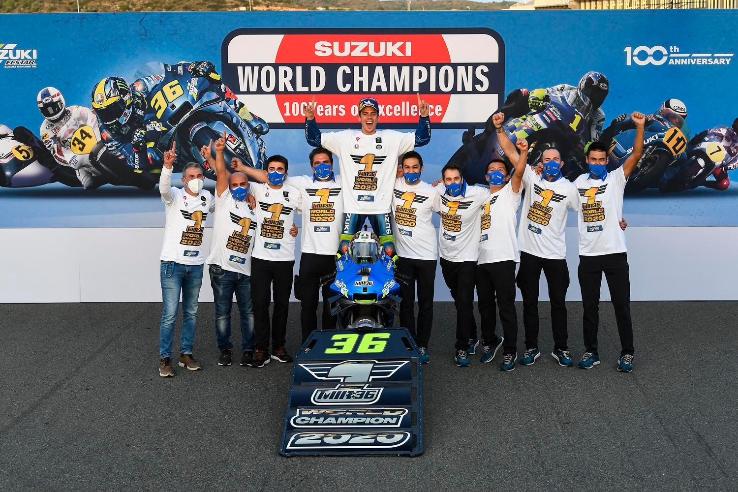 MotoGP Mir Suzuki World Champion 2020