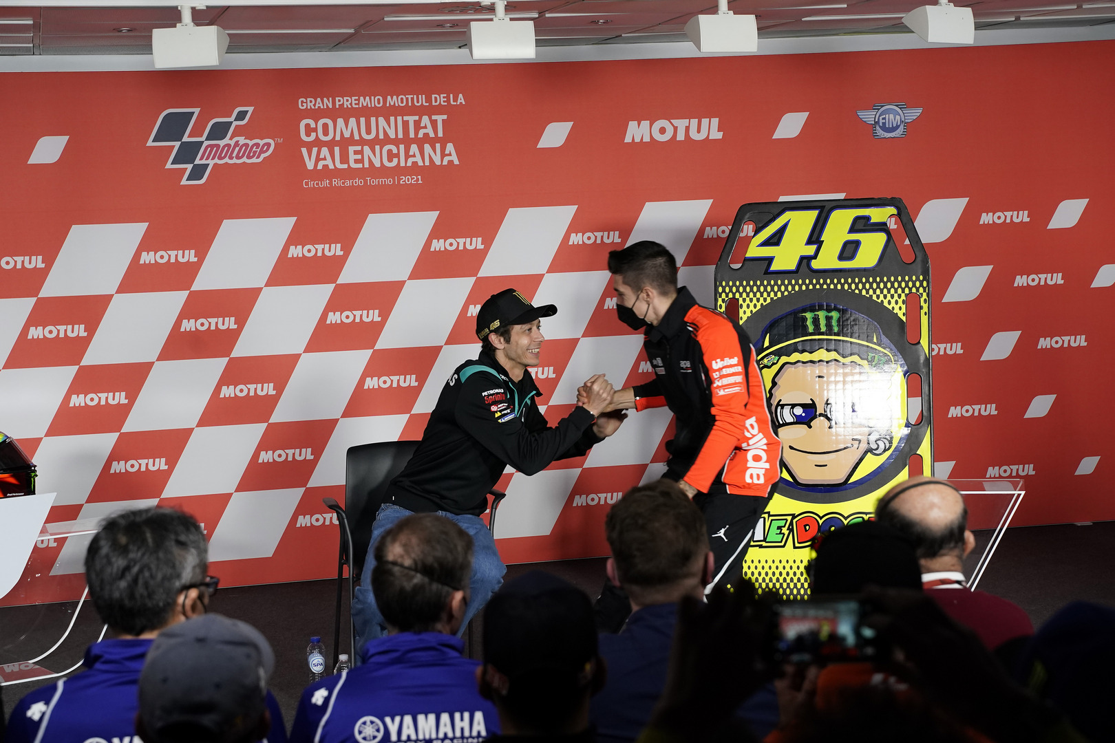 Conferenza Stampa Valentino Rossi Valencia