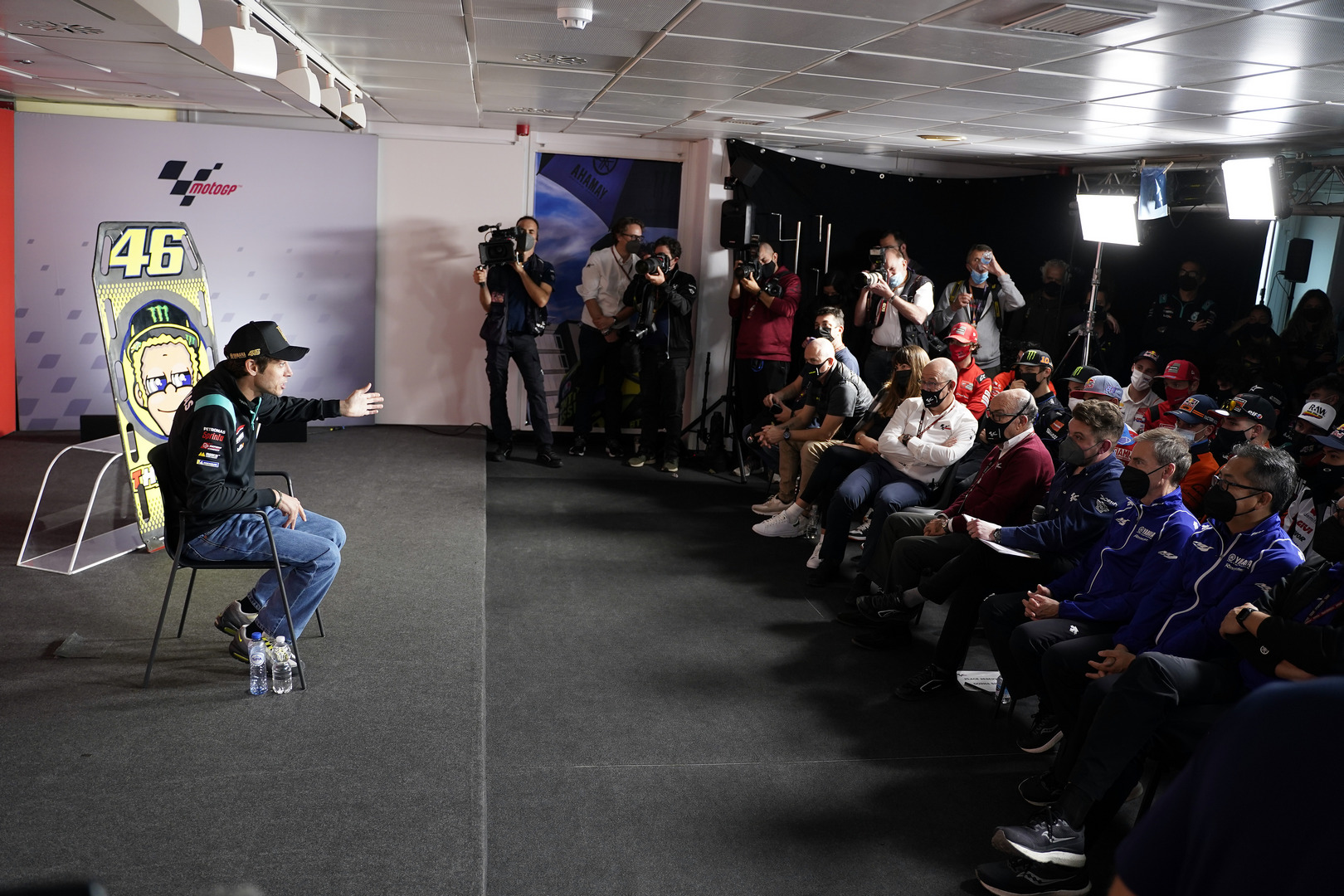 Conferenza Stampa Valentino Rossi Valencia