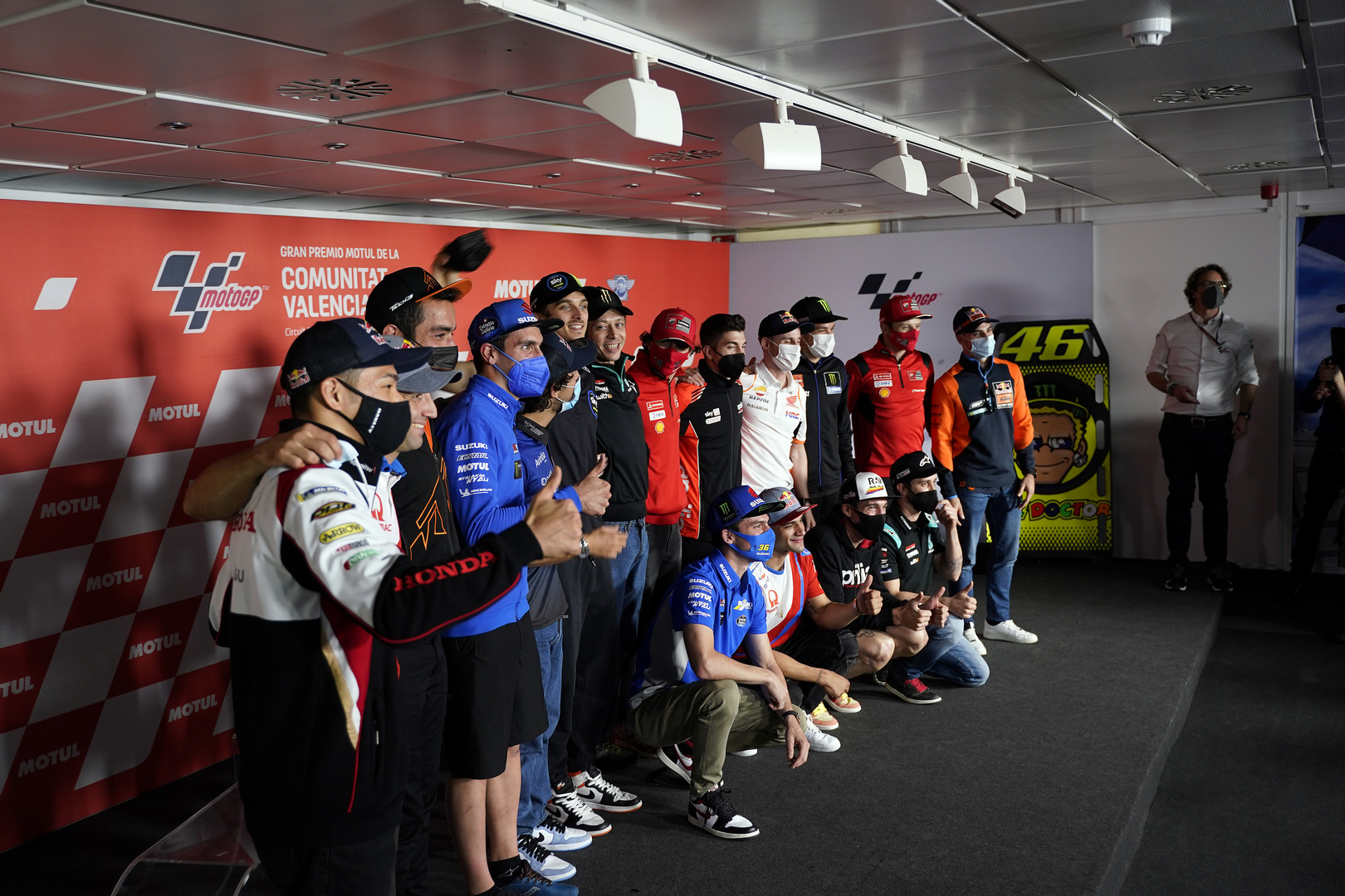 Conferenza Stampa Valentino Rossi Valencia