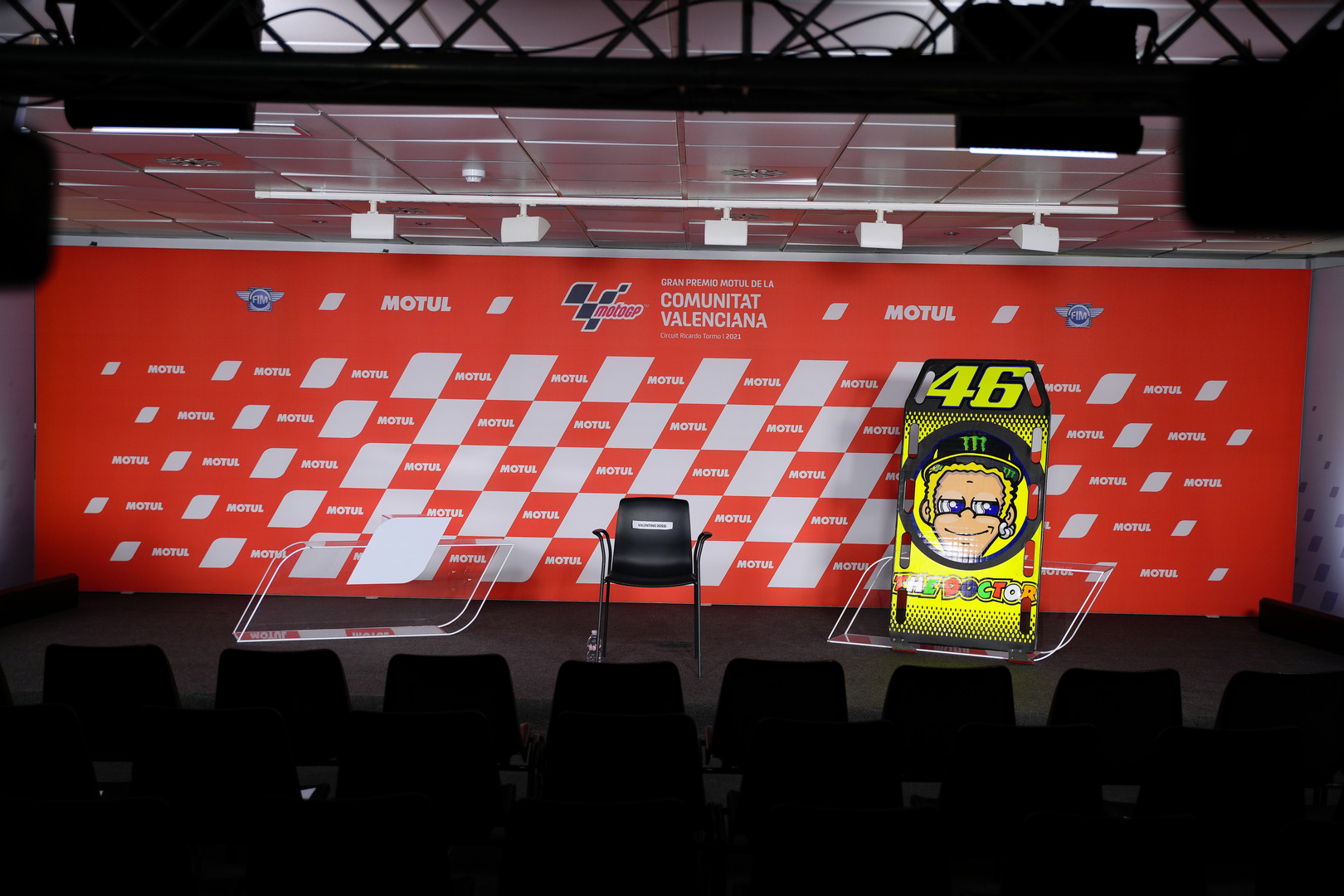 Conferenza Stampa Valentino Rossi Valencia