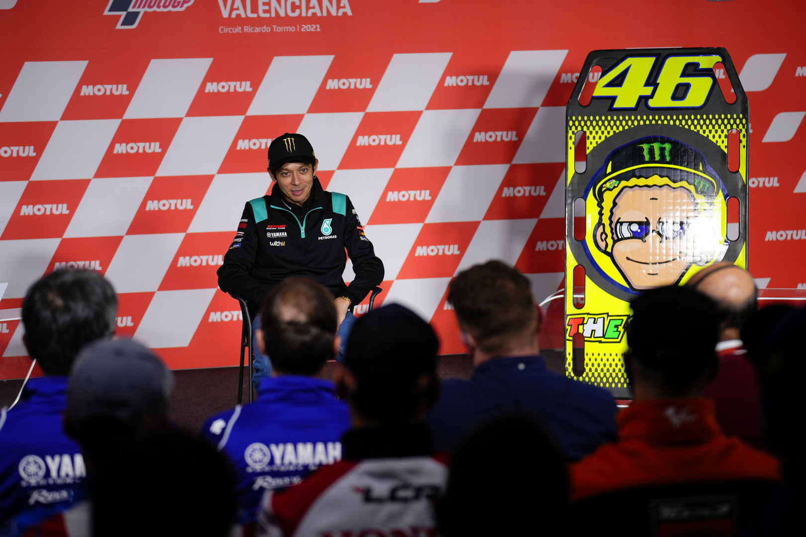 Conferenza Stampa Valentino Rossi Valencia