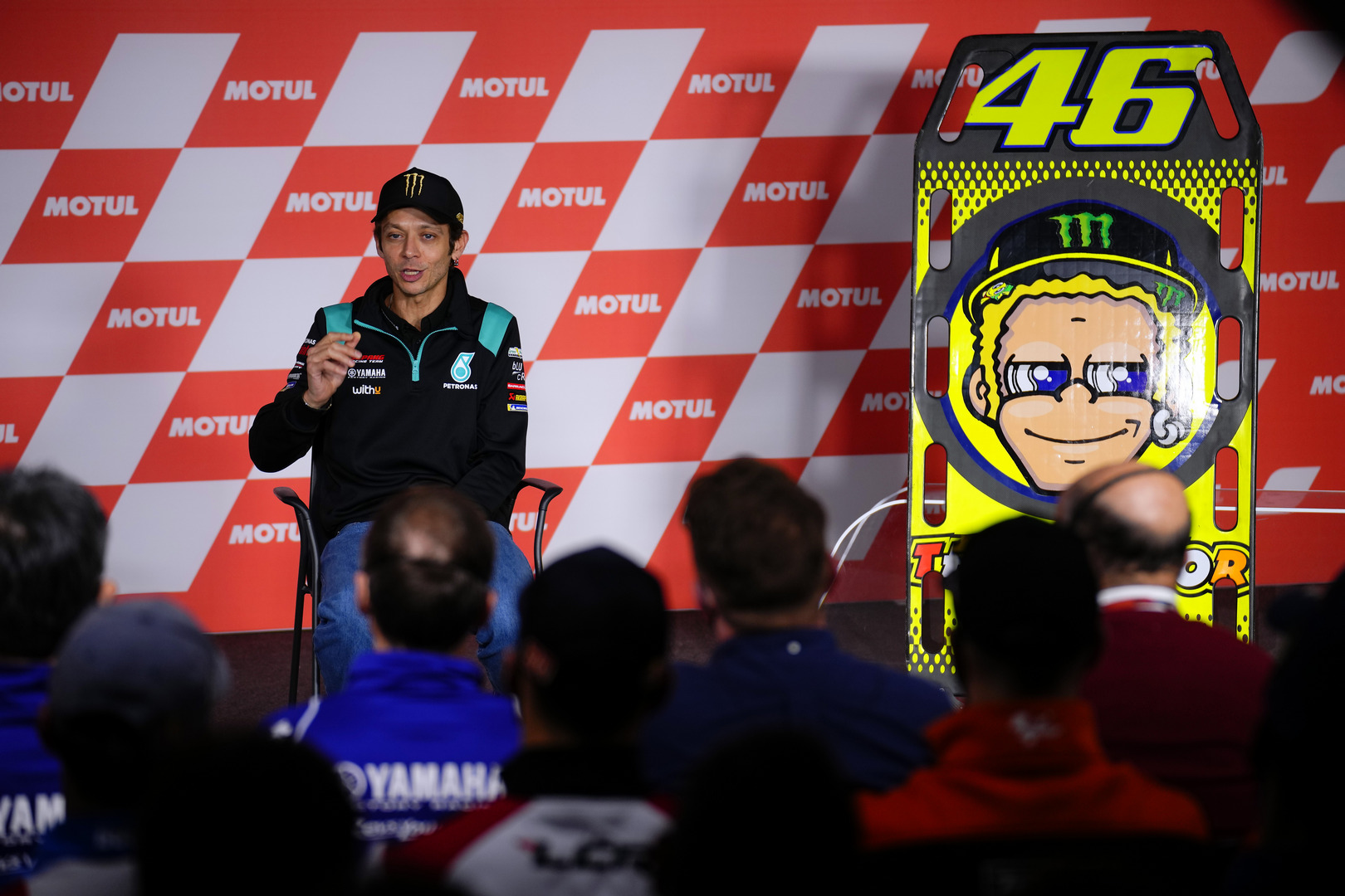 Conferenza Stampa Valentino Rossi Valencia