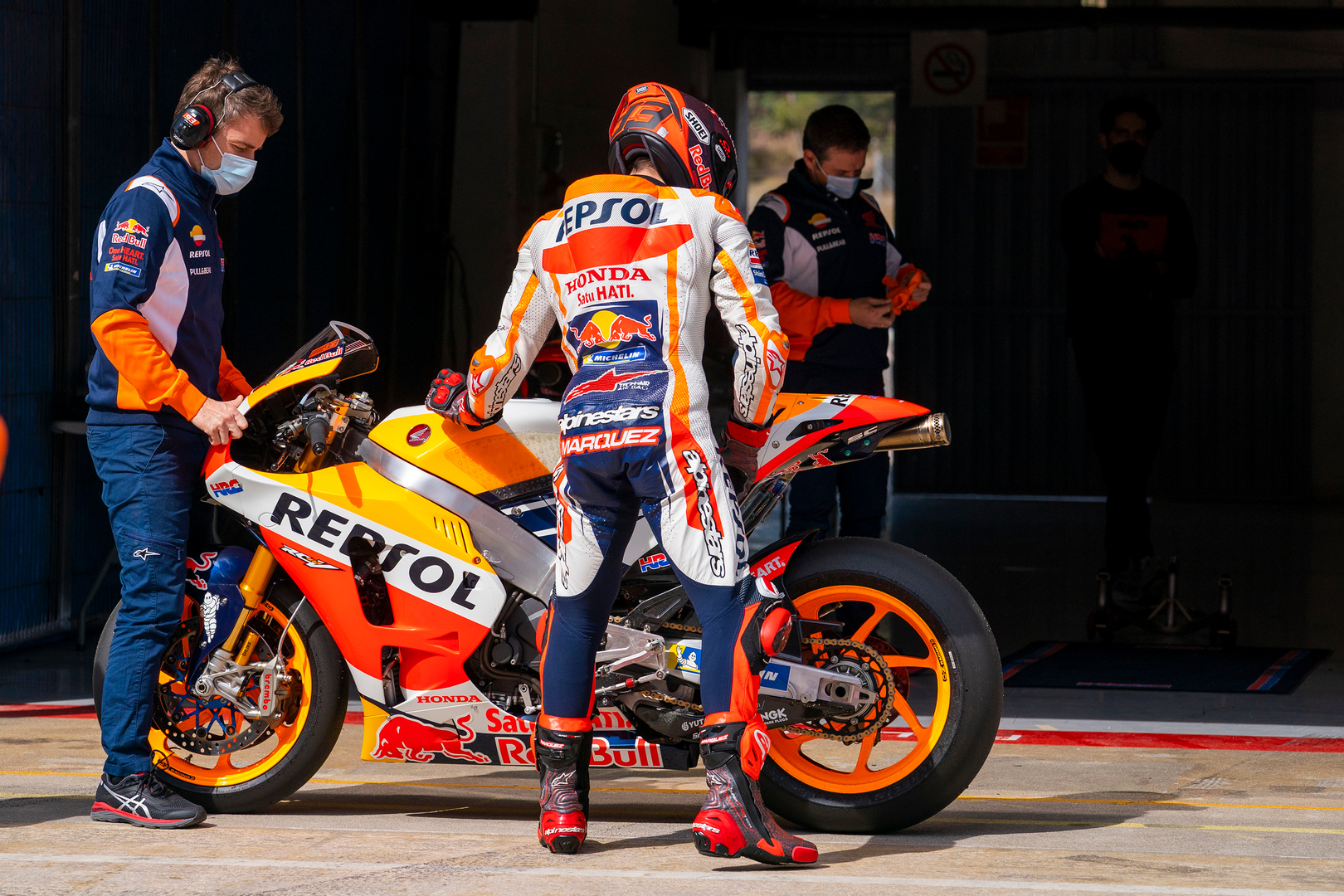 Marc Marquez RC213V-S Barcellona