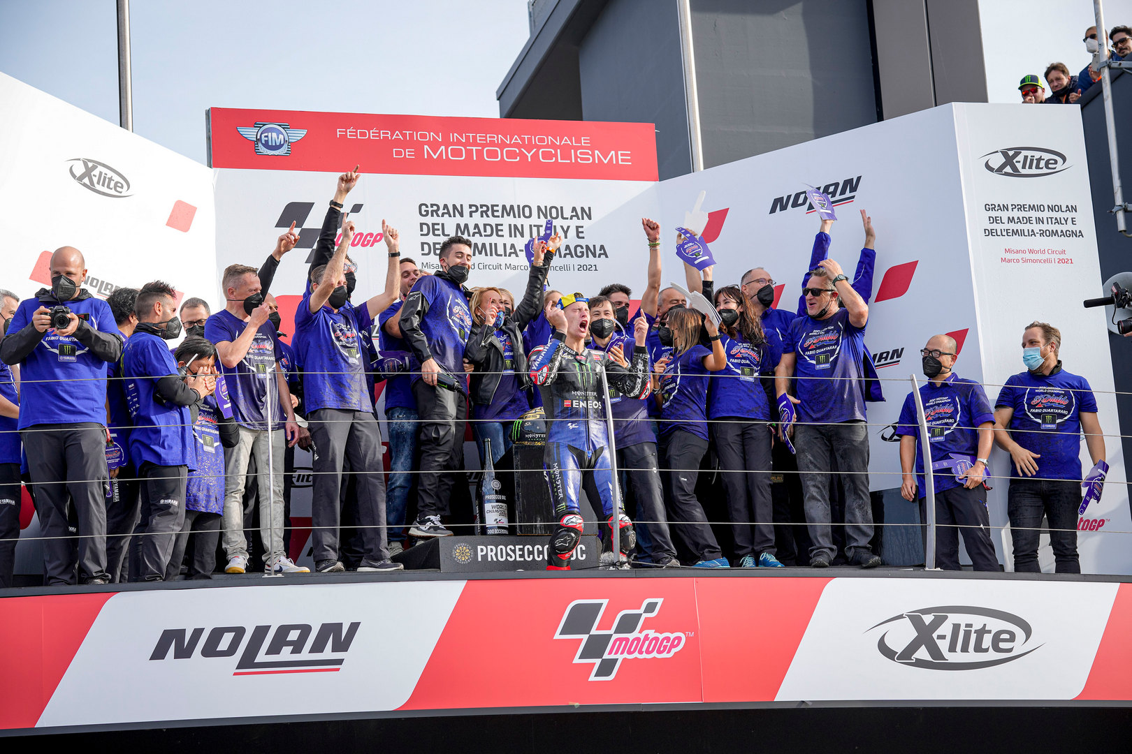 MotoGP Quartararo Yamaha World Champion 2021