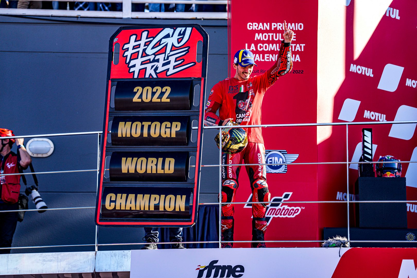 MotoGP Bagnaia Ducati World Champion 2022