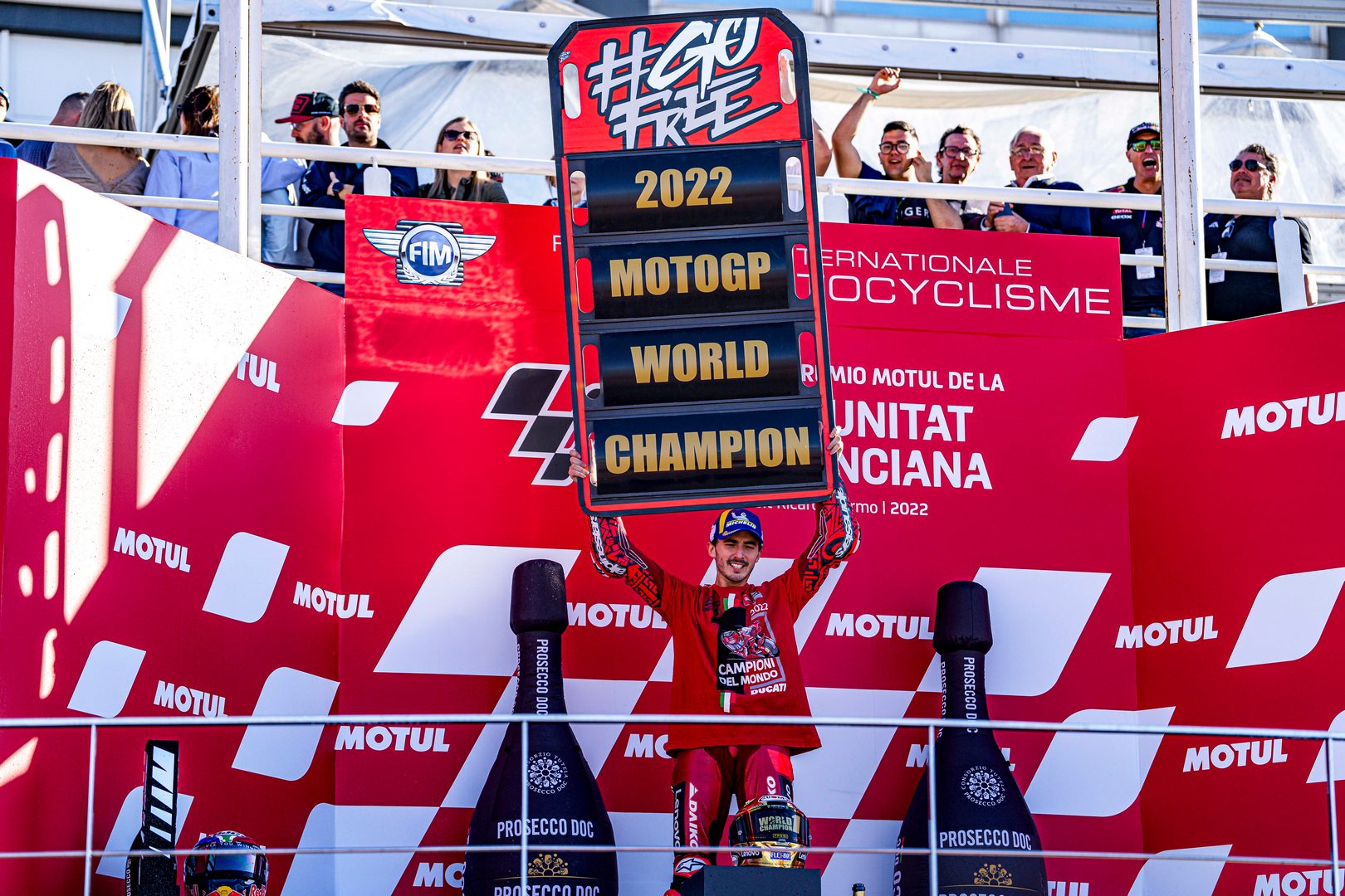 MotoGP Bagnaia Ducati World Champion 2022