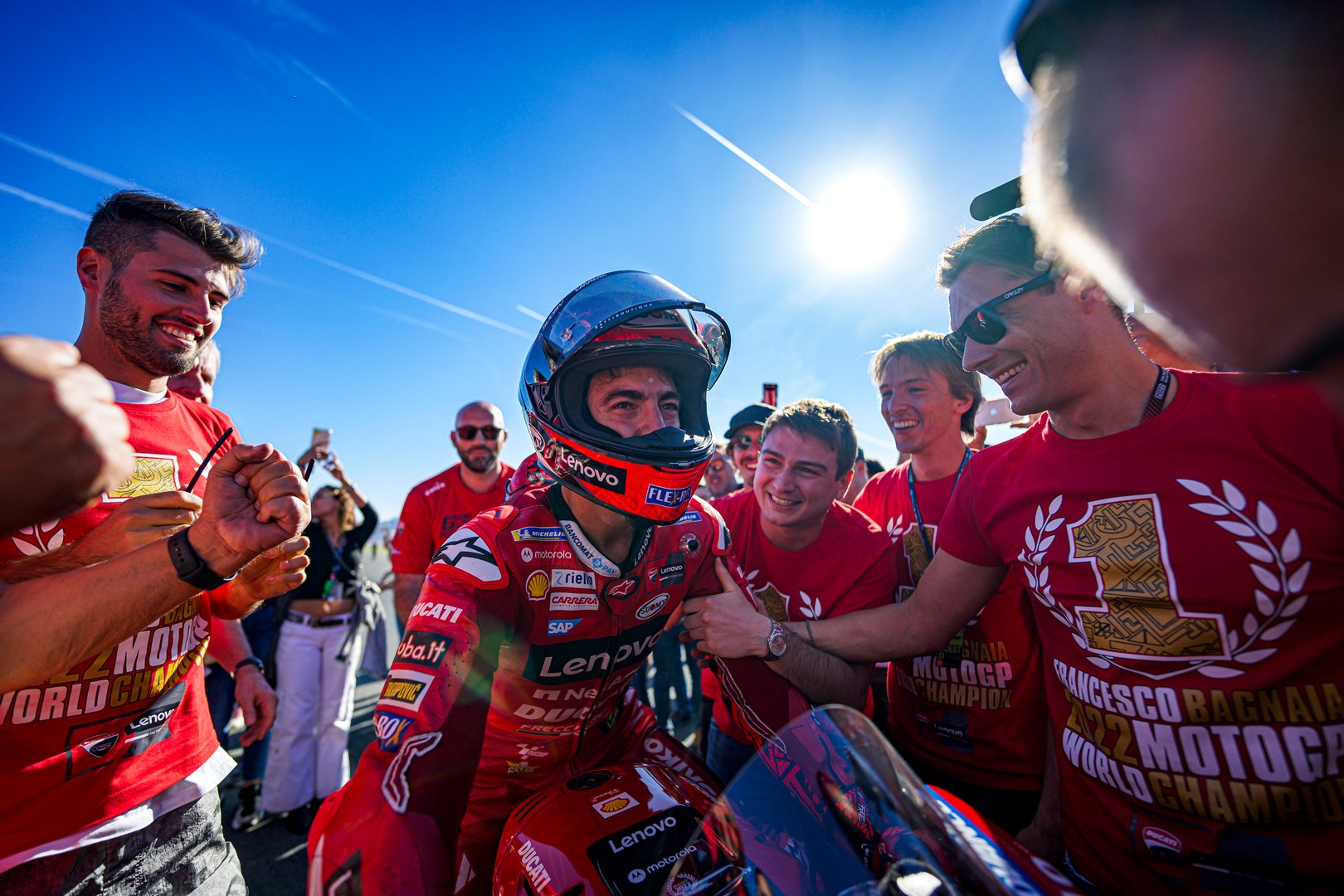 MotoGP Bagnaia Ducati World Champion 2022