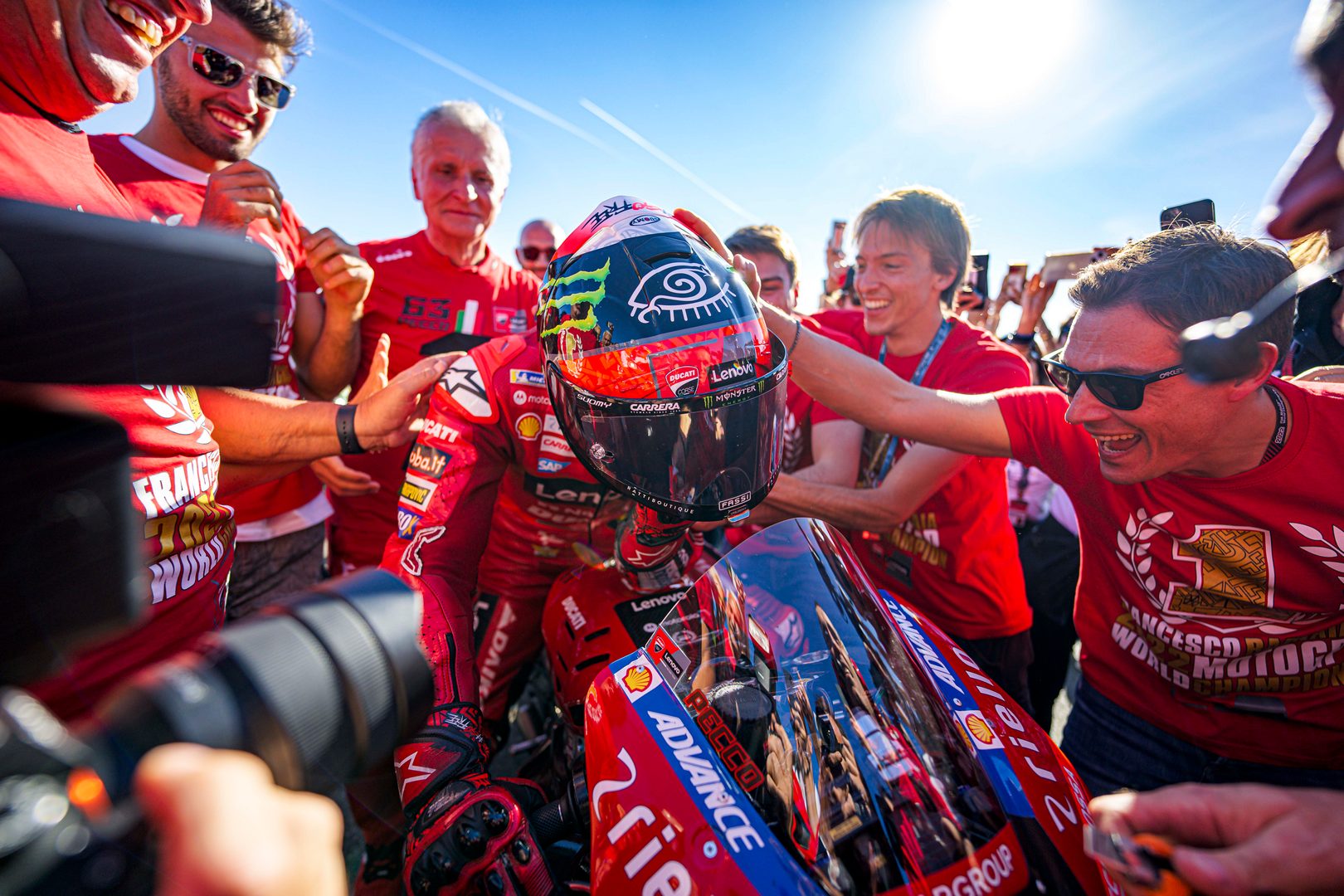 MotoGP Bagnaia Ducati World Champion 2022