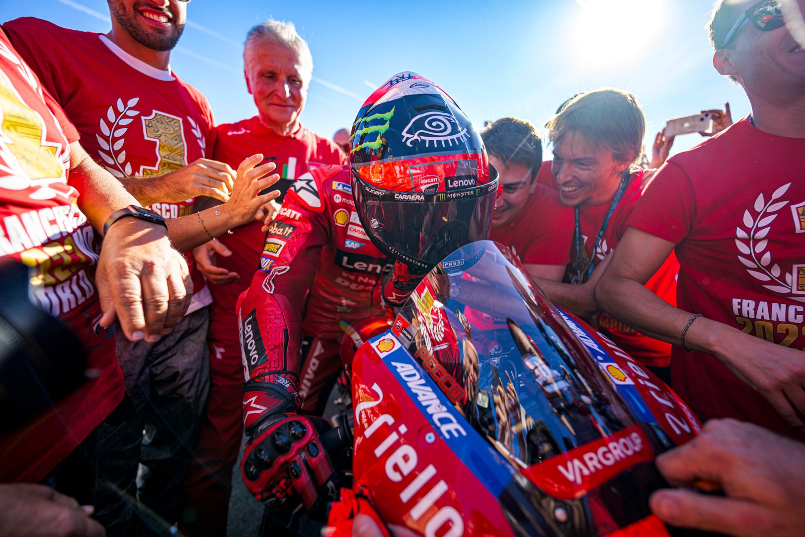 MotoGP Bagnaia Ducati World Champion 2022