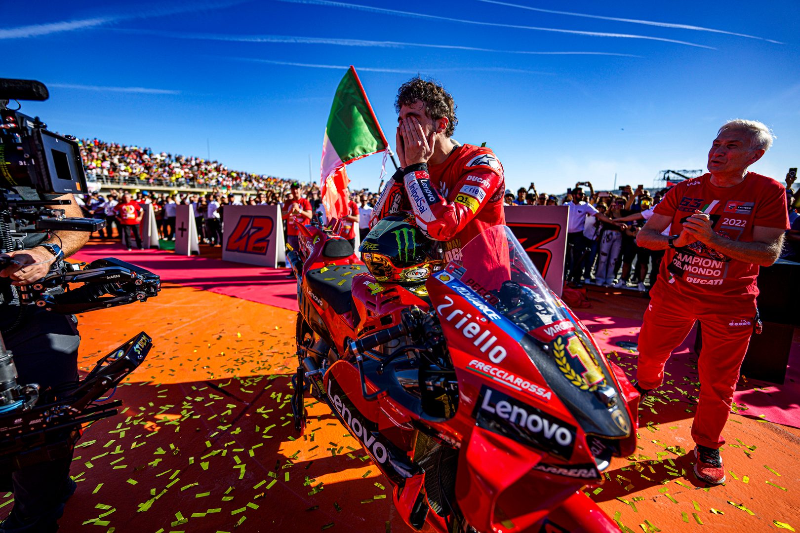 MotoGP Bagnaia Ducati World Champion 2022
