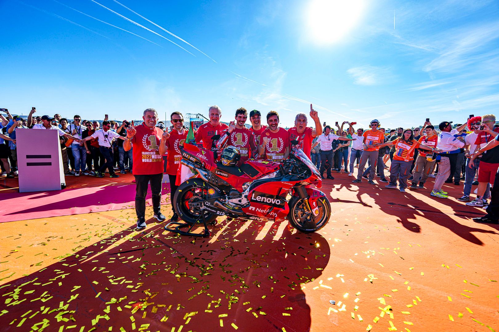 MotoGP Bagnaia Ducati World Champion 2022