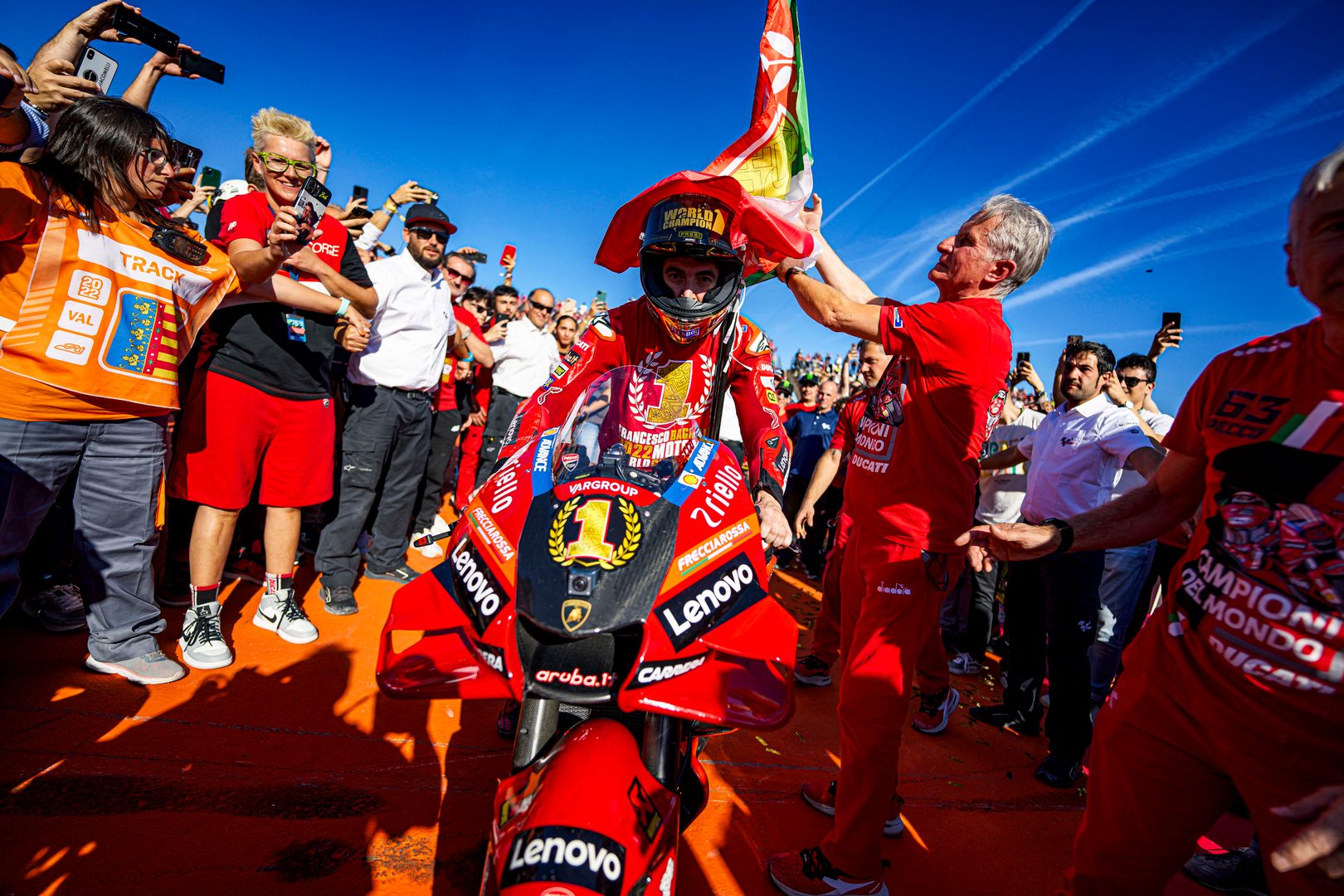 MotoGP Bagnaia Ducati World Champion 2022