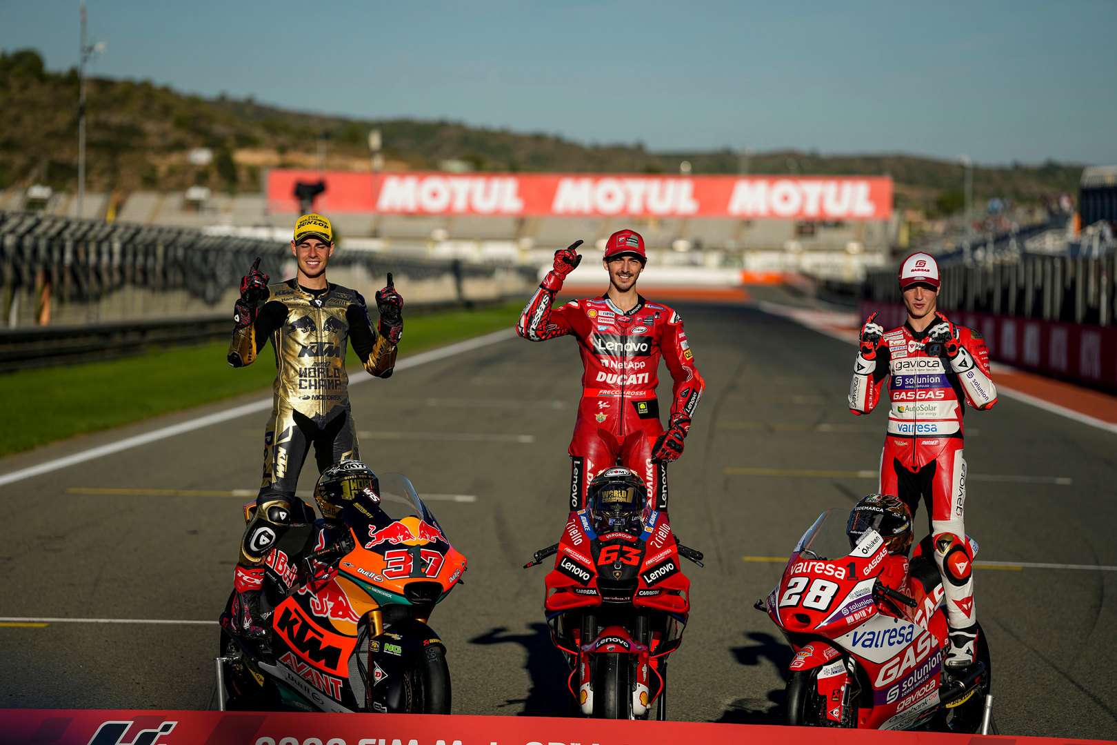MotoGP Bagnaia Ducati World Champion 2022