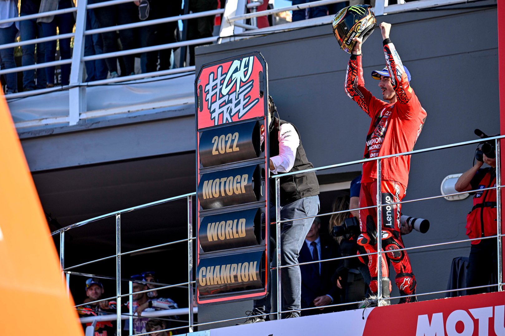 MotoGP Bagnaia Ducati World Champion 2022