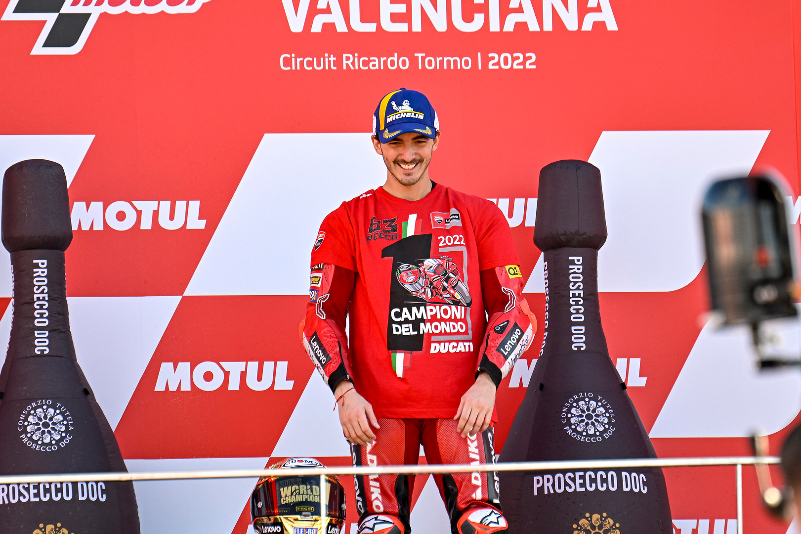 MotoGP Bagnaia Ducati World Champion 2022
