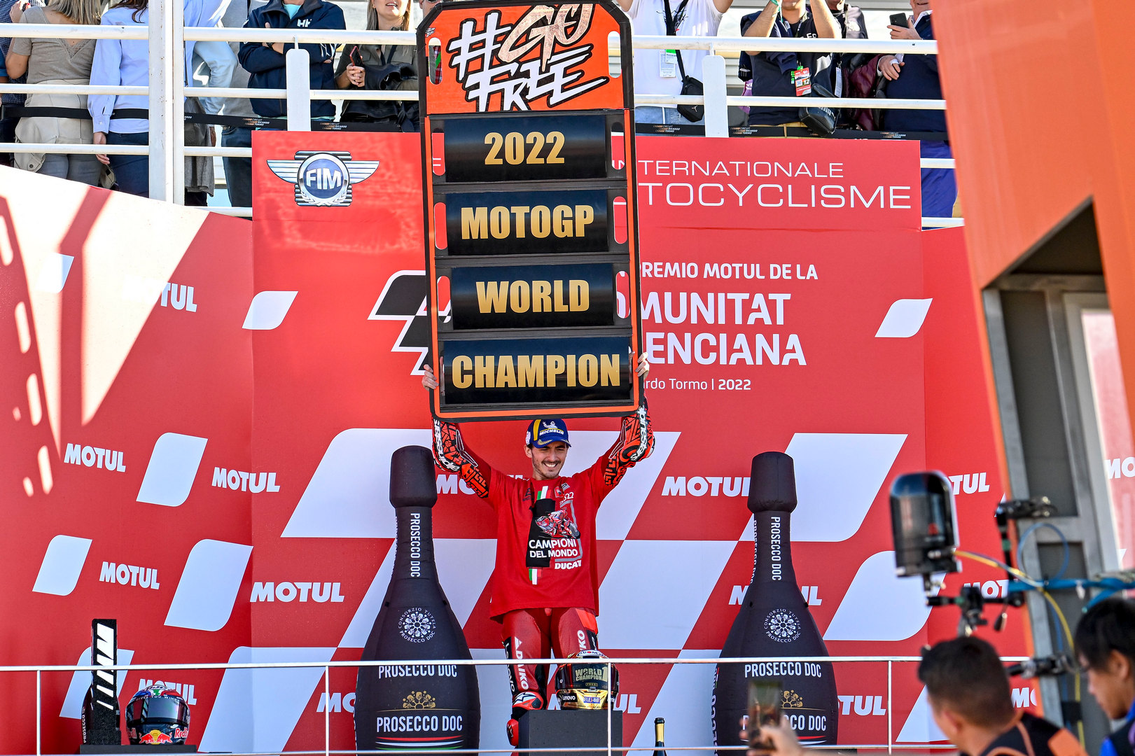 MotoGP Bagnaia Ducati World Champion 2022