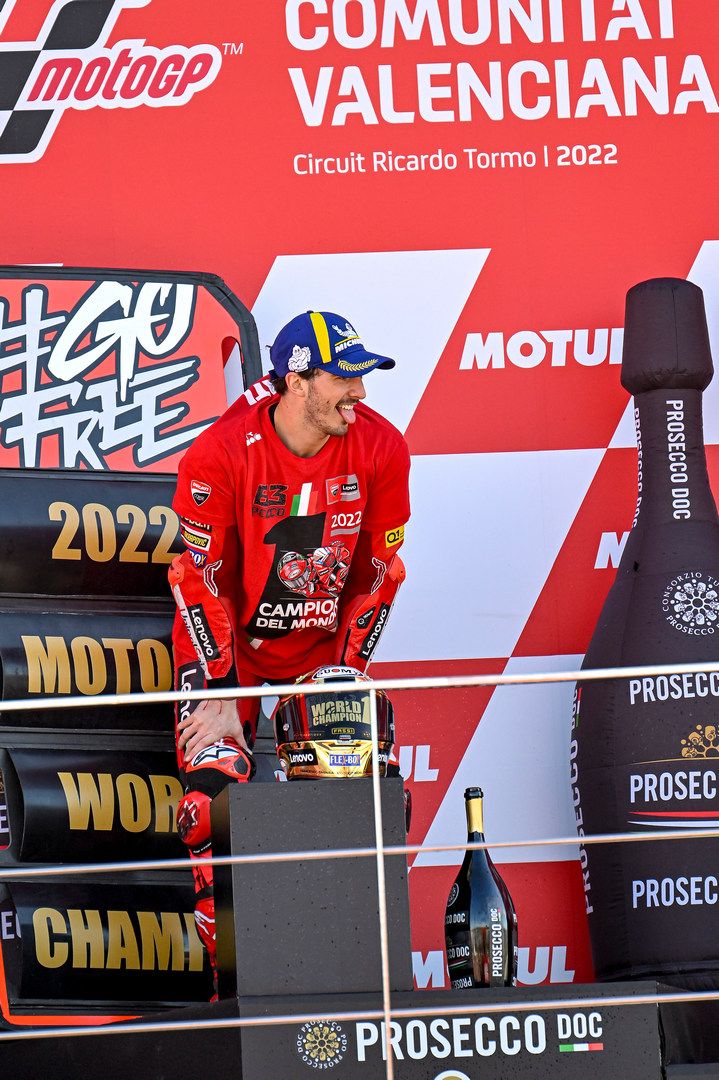 MotoGP Bagnaia Ducati World Champion 2022