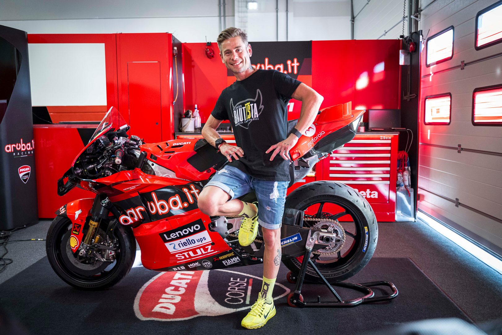 MotoGP Bautista Test Misano Ducati Desmosedici