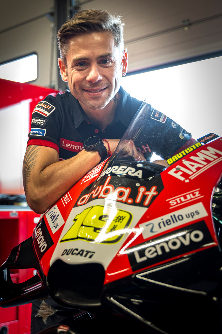 MotoGP Bautista Test Misano Ducati Desmosedici