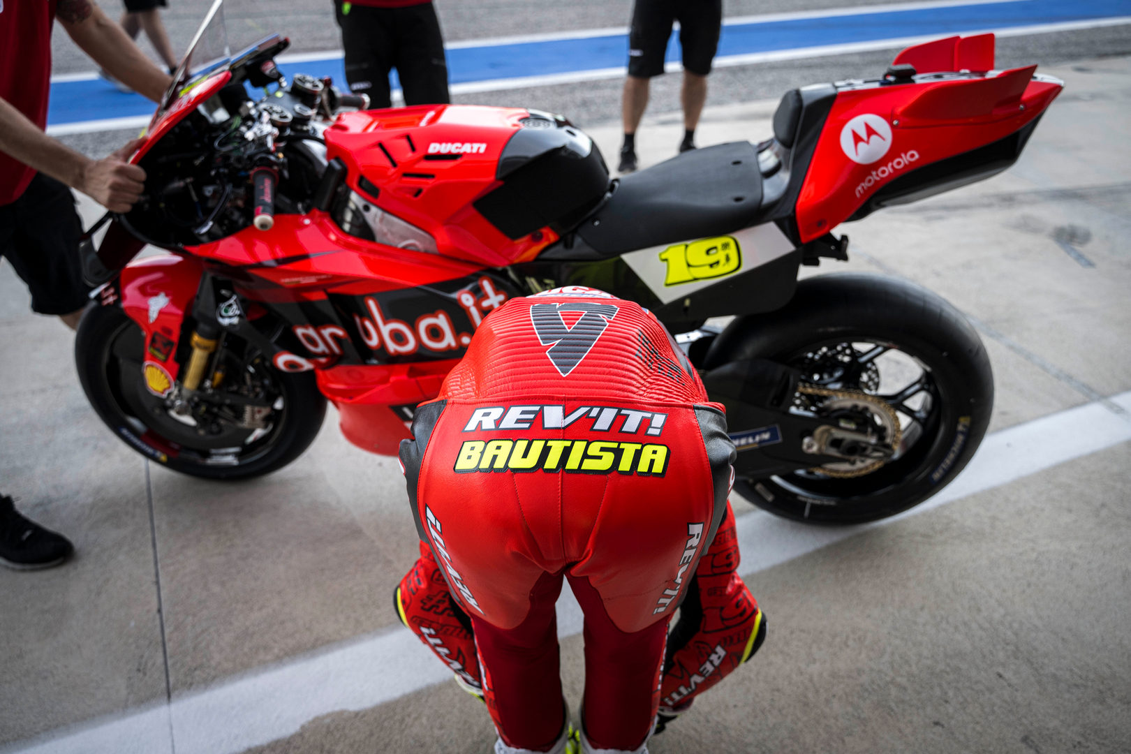 MotoGP Bautista Test Misano Ducati Desmosedici