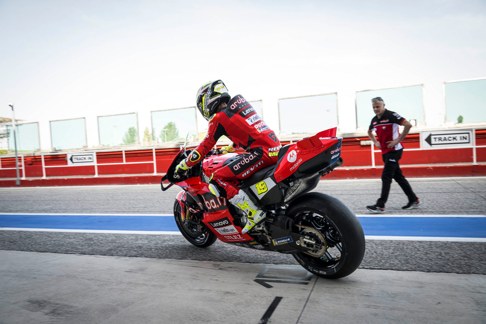 MotoGP Bautista Test Misano Ducati Desmosedici