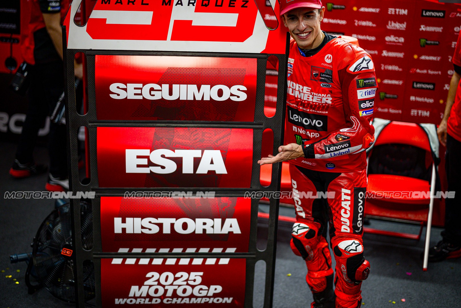 MotoGP Marc Marquez Ducati World Champion