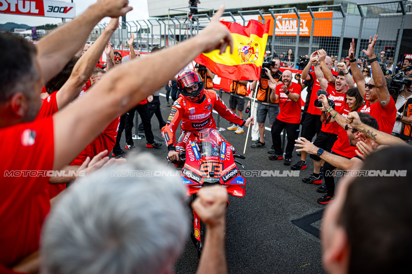 MotoGP Marc Marquez Ducati World Champion