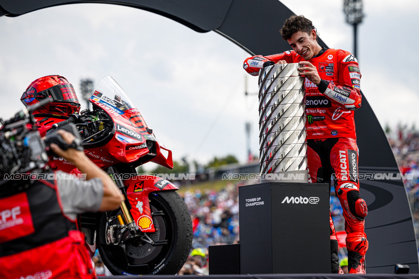 MotoGP Marc Marquez Ducati World Champion