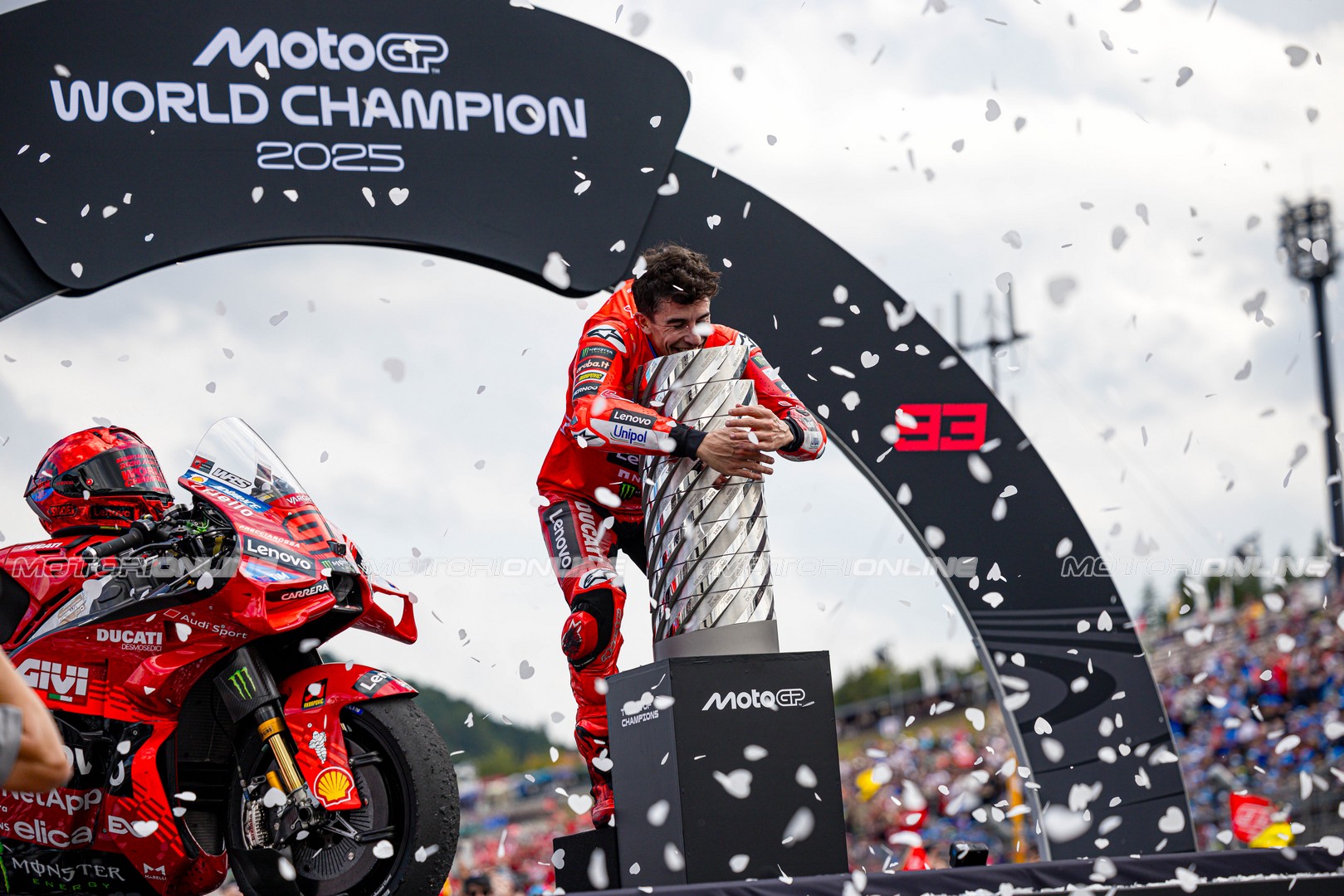 MotoGP Marc Marquez Ducati World Champion