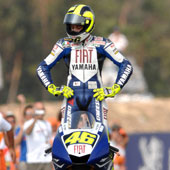 MotoGP – Estoril – Valentino Rossi: ”Voglio dedicare questa vittoria a Colin McRae”