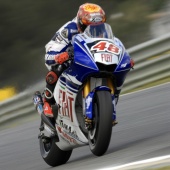 MotoGP – Estoril QP1 – Jorge Lorenzo: ”Voglio vincere, ma il podio va bene”