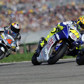 MotoGP – Valencia – Valentino Rossi chiude terzo e pensa già al 2009