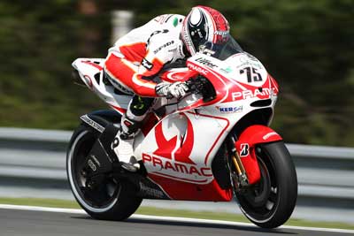MotoGP – Test Brno – Mattia Pasini in pista con la Ducati Pramac