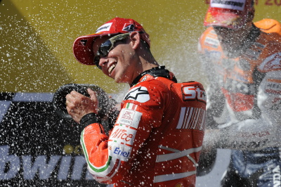 MotoGP – Estoril – Casey Stoner: ”Sono strafelice”