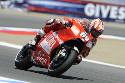 MotoGP – Laguna Seca QP1 – Nicky Hayden: ”Sono soddisfatto”