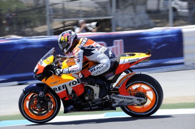 MotoGP – Laguna Seca QP1 – Pedrosa si aspetta di migliorare di 3 decimi