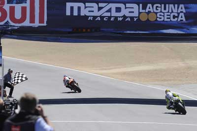 MotoGP – Laguna Seca – Kazuhiko Yamano felice per la vittoria di Pedrosa