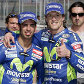 MotoGP – Shanghai QP1 –  Prima fila per Gibernau e Melandri