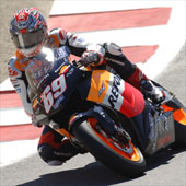 MotoGP – Laguna Seca QP1 – Hayden: ”Sono troppo felice”