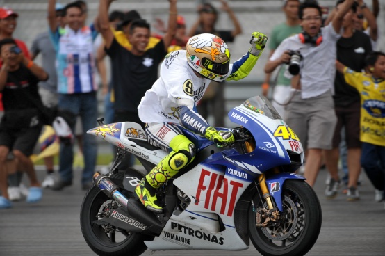 MotoGP – Sepang – Valentino Rossi: “Bello esser di nuovo campione”