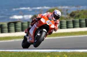 MotoGP – Phillip Island Day 1 – Casey Stoner: ”Non completamente soddisfatto”